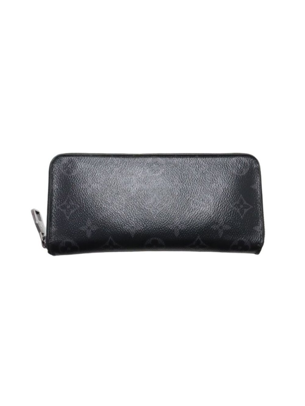 Louis Vuitton Monogram Eclipse Zippy Vertical Leather Zip Around Wallet